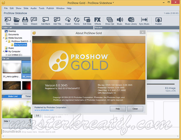 Download Proshow Gold Full Crack